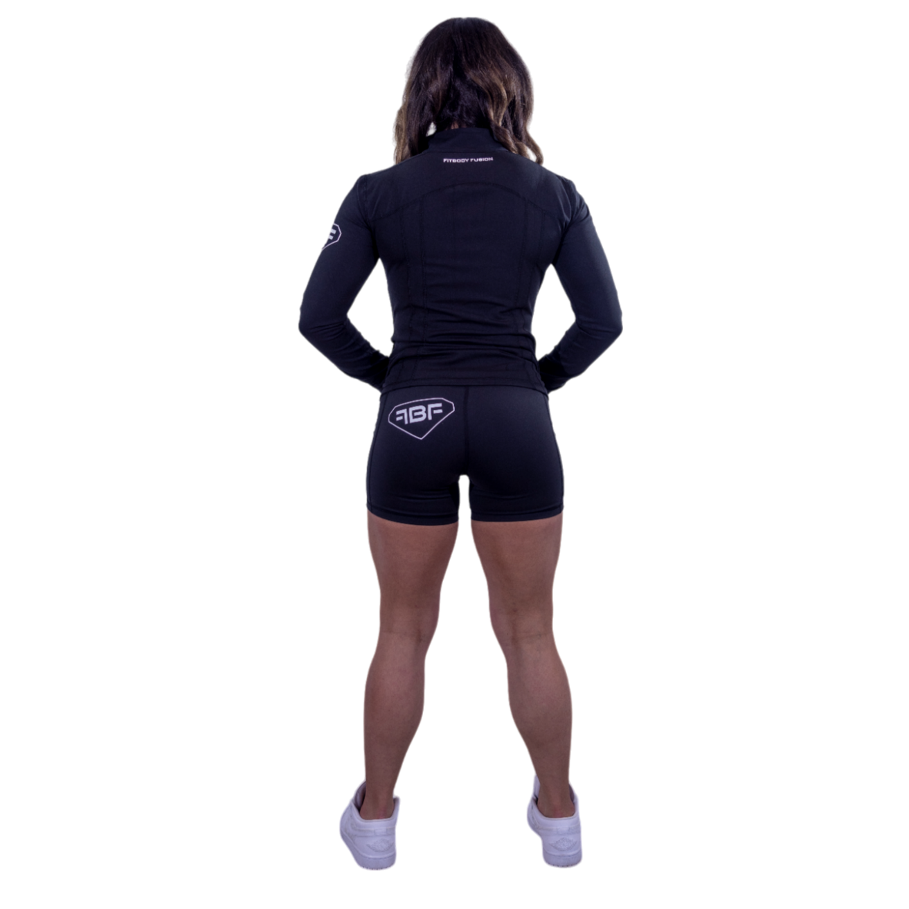 Zip Up Jacket - Black