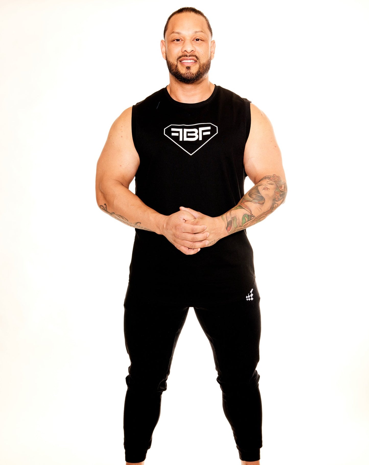 Mens Show Off Tank - Black