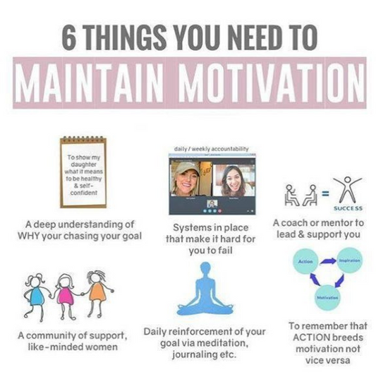 6 Things You Need To Maintain Motivation