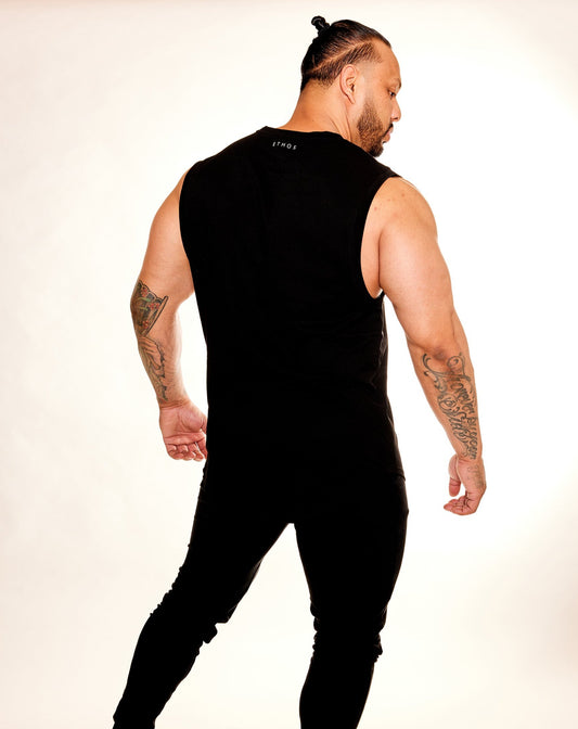 Mens Show Off Tank - Black