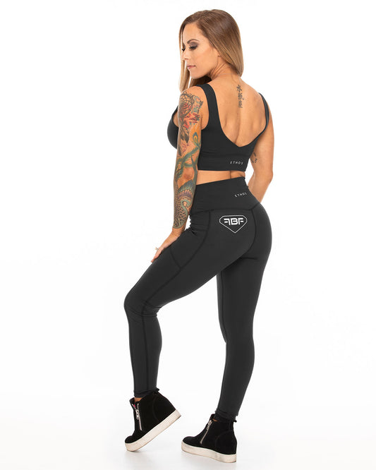 Pocket Leggings - Black